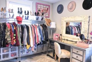 Home Organizer Closet Make Over for Nashville Country Music Star RaeLynn Closet in Nashville Tn