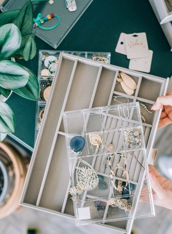 The Container Store Jewelry & Home Organizing with A Beautiful Mess 101